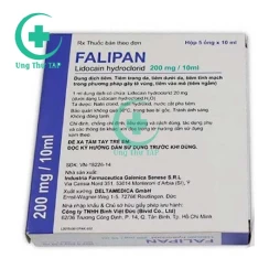 Falipan 200mg/10ml - Thuốc gây tê tại chỗ, gây tê vùng của Ý